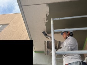 バルコニー塗装工事
