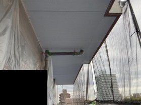 バルコニー塗装工事