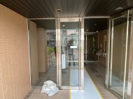 マンションエントランスのフランス落とし交換工事