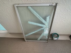 ガラス交換工事