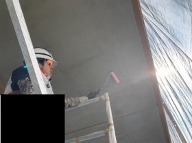 バルコニー塗装工事