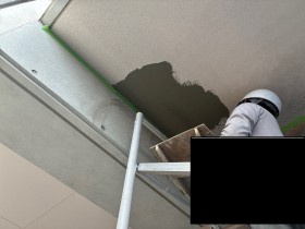 バルコニー塗装工事