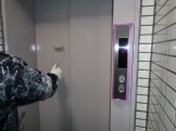 エレベーター塗装工事