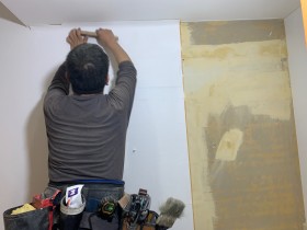 クロス貼替工事
