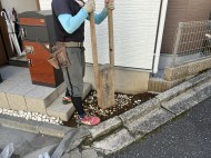 宅配ボックス設置工事