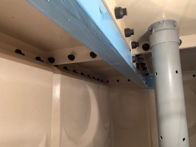 受水槽鉄部塗装工事