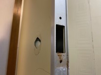 ドアノブ交換工事