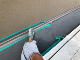 店舗看板防水工事